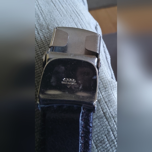 Vintage Diamond Croc?Lizard? Ratchet Buckel Belt main image 4
